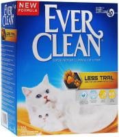 Ever Clean Less Track Наполнитель для длинношерстных кошек, 10 кг, оранжевая полоска