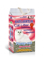 Наполнитель древесный Pussy-Cat, 4.5 л