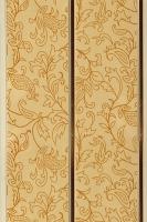 Вагонка ПВХ DeKOR Panel Софитто 2, Вязь персиковая, 200 х 8 х 3000 мм