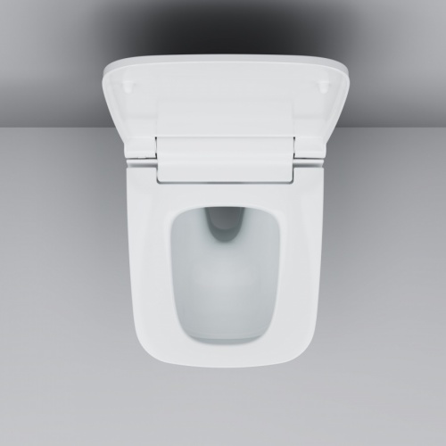 Унитаз подвесной безободковый, с крышкой-биде, AM.PM Inspire 2.0 FlashClean, CCC50A1700SC, 425 х 595 х 430 мм