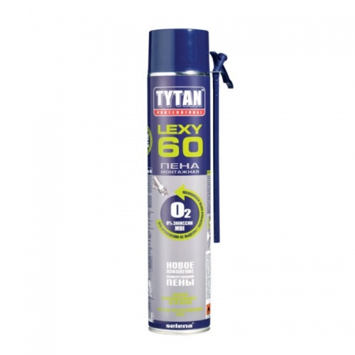 TYTAN Professional Lexy 60 Пена монтажная всесезонная, 0.75 л