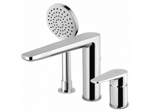 Смеситель на борт ванны, трехсекционный AM.PM Inspire F5001300