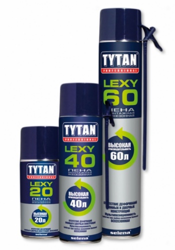 TYTAN Professional Lexy 60 Пена монтажная всесезонная, 0.75 л