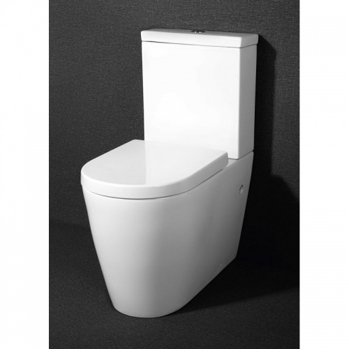 Унитаз напольный безободковый, с горизонтальным выпуском, Grossman Modern GR-N3011, 660 х 360 х 830 мм