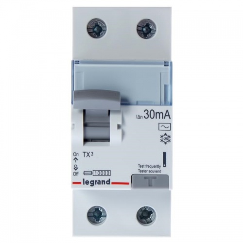 УЗО Legrand TX3 ВДТ 2P 40А 30мА (AC)