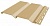 Сайдинг виниловый FineBer Standart Classic Color, сандал, 205 х 3660 мм