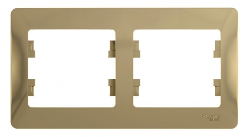 Schneider Glossa Титан Рамка 2-я, GSL000402