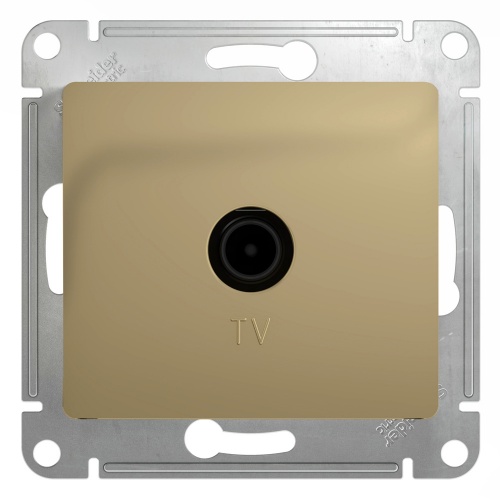 Schneider Glossa Титан Розетка TV, GSL000491