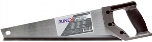 Ножовка по дереву Runex Techno 400 мм, прямой зуб 7, 577431