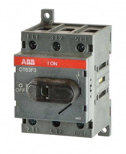 ABB  Рубильник 3п OT63F3 63А