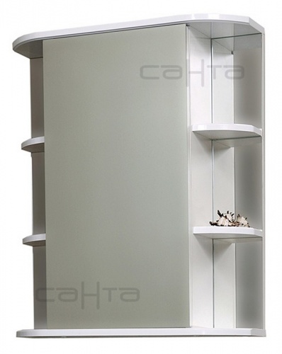 Зеркало-шкаф Герда 60, фацет, 600 х 165 х 705 мм