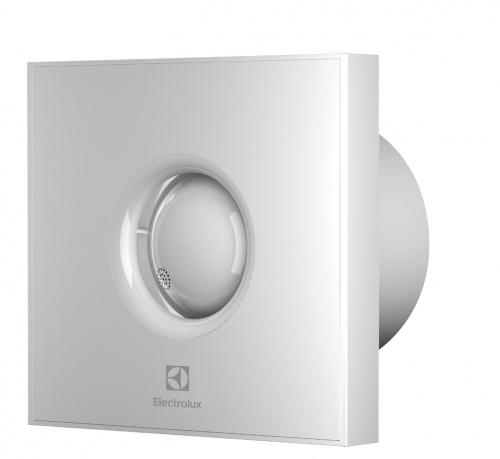 Вентилятор вытяжной накладной Electrolux Rainbow EAFR-120 white, с обратным клапаном, белый, 120 мм