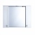 Шкаф-зеркалo для ванной 90 см, c подсветкой, белый, IDDIS Rise, RIS90W0i99, 170 х 900 х 630 мм Шкаф-зеркалo для ванной 90 см, c подсветкой, белый, IDDIS Rise, RIS90W0i99, 170 х 900 х 630 мм