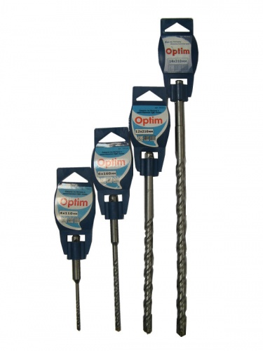 Сверло-бур по бетону SDS+ 12 х 310 мм, Optim