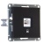 WESSEN 59 Черный бархат Розетка компьютерная 1-ая  RJ45 кат. 5e, RSI-152K5E-6-86