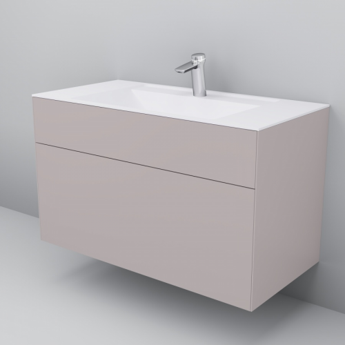 Тумба подвисная под раковину 100 см, AM.PM Inspire 2.0, элегантный, M50AFHX1003EGM