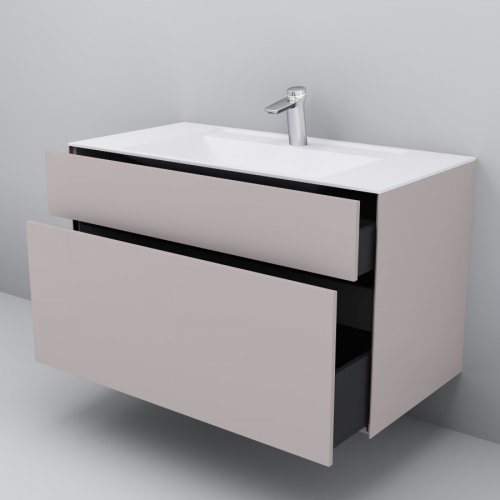 Тумба подвисная под раковину 100 см, AM.PM Inspire 2.0, элегантный, M50AFHX1003EGM