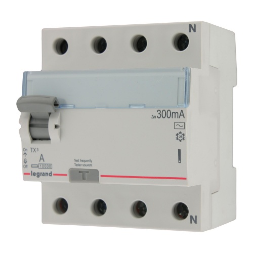 УЗО Legrand TX3 ВДТ 4P 25А 300mA (AC)