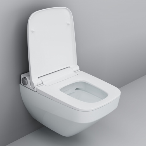 Унитаз подвесной безободковый, с крышкой-биде, AM.PM Inspire 2.0 FlashClean, CCC50A1700SC, 425 х 595 х 430 мм