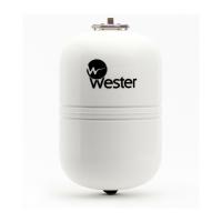Бак мембранный для ГВС и гелиосистем Wester Premium WDV18, 18 л, 0-14-0320